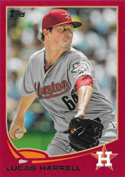 2013 Topps - Red #164 Lucas Harrell Front