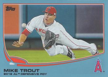 2013 Topps - Blue #536 Mike Trout Front