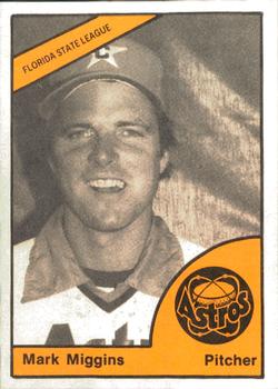 1977 TCMA Cocoa Astros #0074 Mark Miggins Front