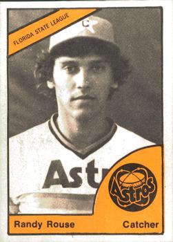 1977 TCMA Cocoa Astros #0078 Randy Rouse Front
