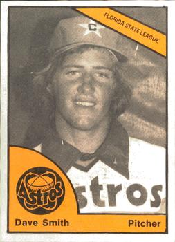 1977 TCMA Cocoa Astros #0075 Dave Smith Front