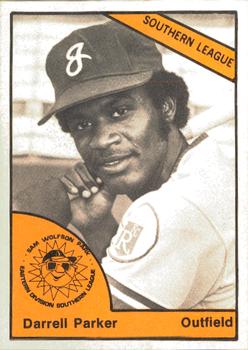 1977 TCMA Jacksonville Suns #0545 Darrell Parker Front