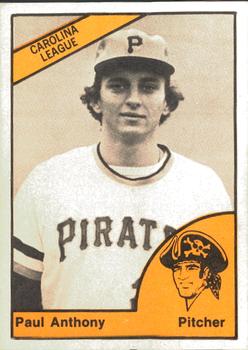 1977 TCMA Salem Pirates #0509 Paul Anthony Front