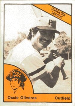 1977 TCMA Salem Pirates #0376 Ossie Olivares Front