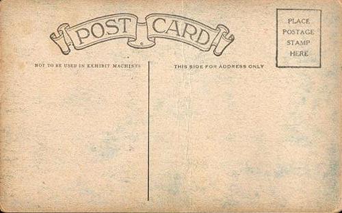 1925-31 Exhibits Postcard-Back #NNO Specs Toporcer Back
