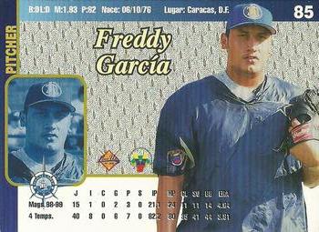 1999-00 Line Up Venezuelan Winter League #85 Freddy Garcia Back