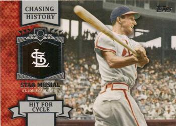 2013 Topps - Chasing History #CH-74 Stan Musial Front