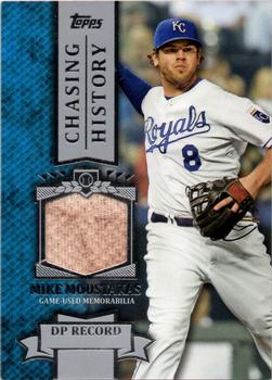 2013 Topps - Chasing History Relics #CHR-MIM Mike Moustakas Front