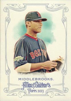 2013 Topps Allen & Ginter #40 Will Middlebrooks Front