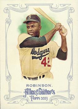 2013 Topps Allen & Ginter #42 Jackie Robinson Front