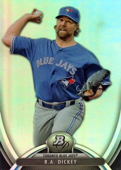 2013 Bowman Platinum #37 R.A. Dickey Front