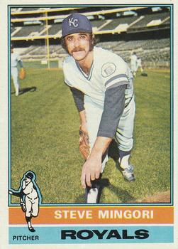 1976 Topps #541 Steve Mingori Front
