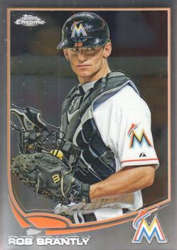 2013 Topps Chrome #27 Rob Brantly Front