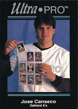 1992 Rembrandt Ultra-Pro Promos #P19 Jose Canseco Front
