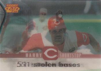 1996 Sportflix #60 Barry Larkin Front