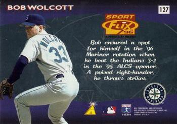 1996 Sportflix #127 Bob Wolcott Back