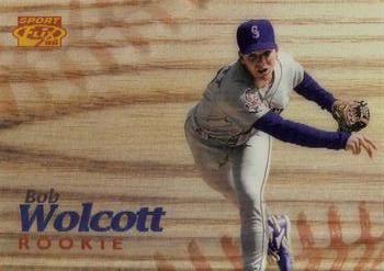 1996 Sportflix #127 Bob Wolcott Front