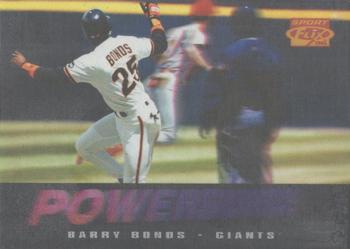 1996 Sportflix - Power Surge #16 Barry Bonds Front