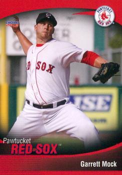 2012 Choice Pawtucket Red Sox #07 Garrett Mock Front