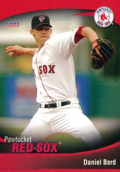 2012 Choice Pawtucket Red Sox #20 Daniel Bard Front