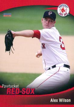 2012 Choice Pawtucket Red Sox #22 Alex Wilson Front