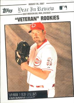 2008 Topps Updates & Highlights - Year in Review #YR145 Tom Shearn Front