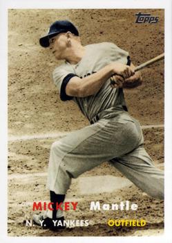 2008 Topps Updates & Highlights - Mickey Mantle Story #MMS66 Mickey Mantle Front
