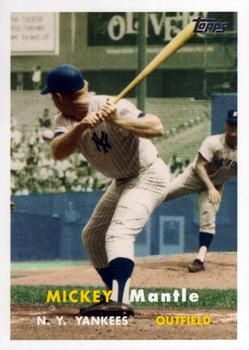 2008 Topps Updates & Highlights - Mickey Mantle Story #MMS68 Mickey Mantle Front