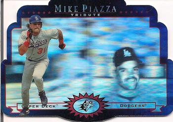 1996 SPx #MP1 Mike Piazza Tribute Front