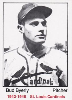 1983 TCMA 1942-46 St. Louis Cardinals #54 Bud Byerly Front