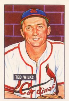 1986 Card Collectors 1951 Bowman (Reprint) #193 Ted Wilks Front