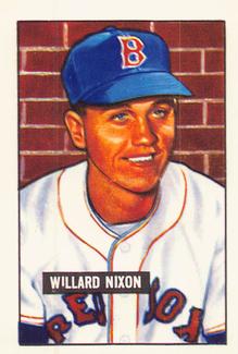 1986 Card Collectors 1951 Bowman (Reprint) #270 Willard Nixon Front