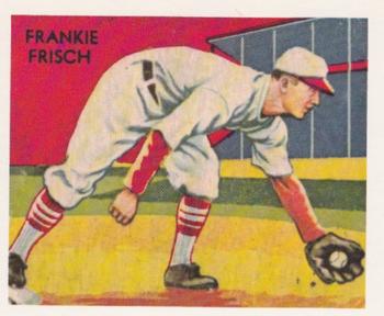1978 Dover Publications Hall of Fame Cards Reprints #17 Frankie Frisch Front