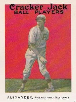 1978 Dover Publications Hall of Fame Cards Reprints #37 Pete Alexander Front