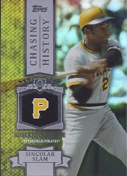 2013 Topps - Chasing History Silver Foil #CH-77 Roberto Clemente Front