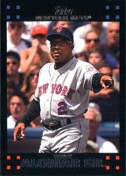 2007 Topps Gift Sets New York Mets #NYM28 Sandy Alomar Sr. Front