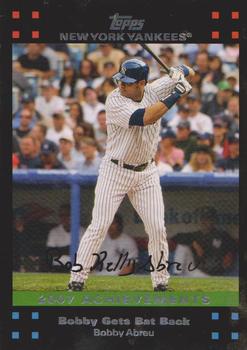 2007 Topps Gift Sets New York Yankees #NYY51 Bobby Abreu Front