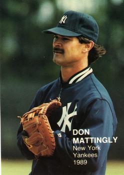 1989 Baseball's Top Twenty (unlicensed) #2 Don Mattingly Front