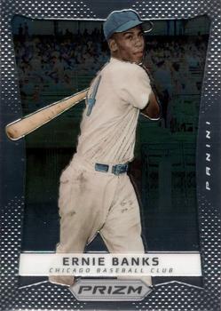 2012 Panini Prizm #124 Ernie Banks Front