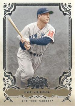 2013 Topps Triple Threads #4 Lou Gehrig Front