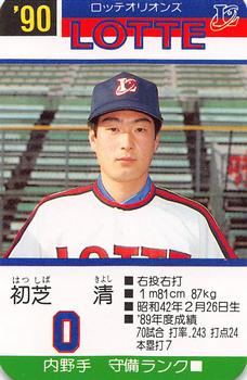 1990 Takara Lotte Orions #NNO Kiyoshi Hatsushiba Front