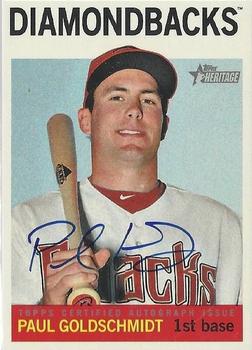 2013 Topps Heritage - Real One Autographs #ROA-PG Paul Goldschmidt Front