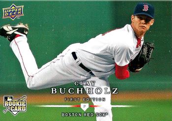 2008 Upper Deck First Edition #259 Clay Buchholz Front