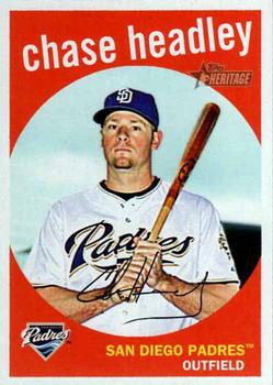 2008 Topps Heritage #505 Chase Headley Front