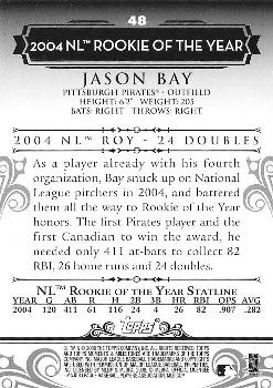 2008 Topps Moments & Milestones #48-6 Jason Bay Back