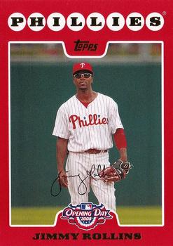 2008 Topps Opening Day #14 Jimmy Rollins Front