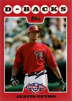 2008 Topps Opening Day #58 Justin Upton Front