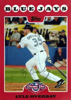 2008 Topps Opening Day #93 Lyle Overbay Front