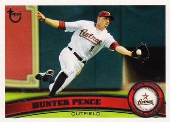 2011 Topps - Throwback #45 Hunter Pence Front