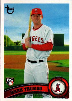 2011 Topps - Throwback #57 Mark Trumbo Front